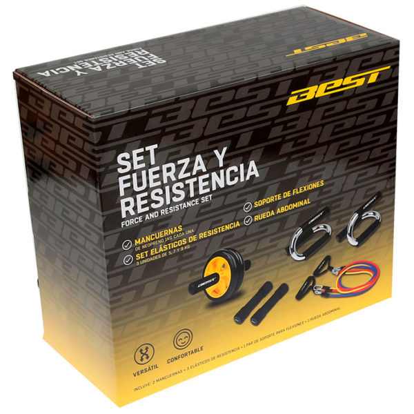 SET FITNESS FUERZA Y RESISTENCIA BEST